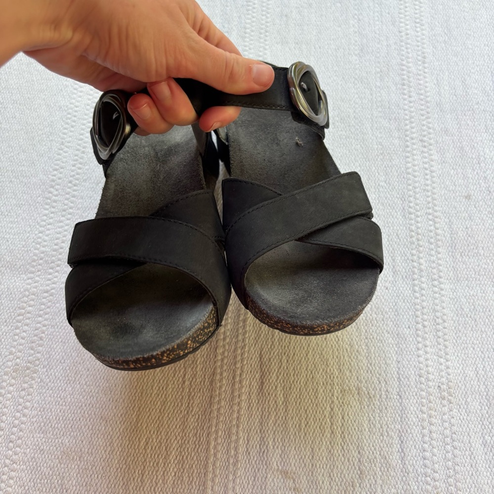 DANSKO Womens Susie Milled Nubuck Sandals size 37 - Picture 4 of 11
